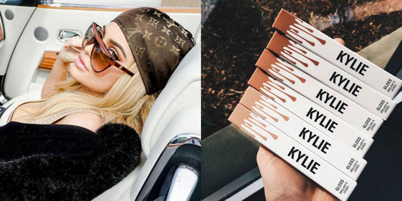 شاهدي كيف قامت كايلي جينير بالدعاية عن منتجها الجديد